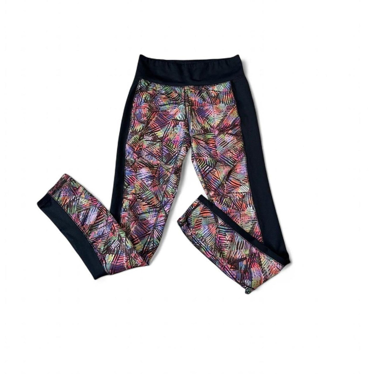 Mossimo Supply Co Active Leggings XS Multicolored Stretch, X-Small