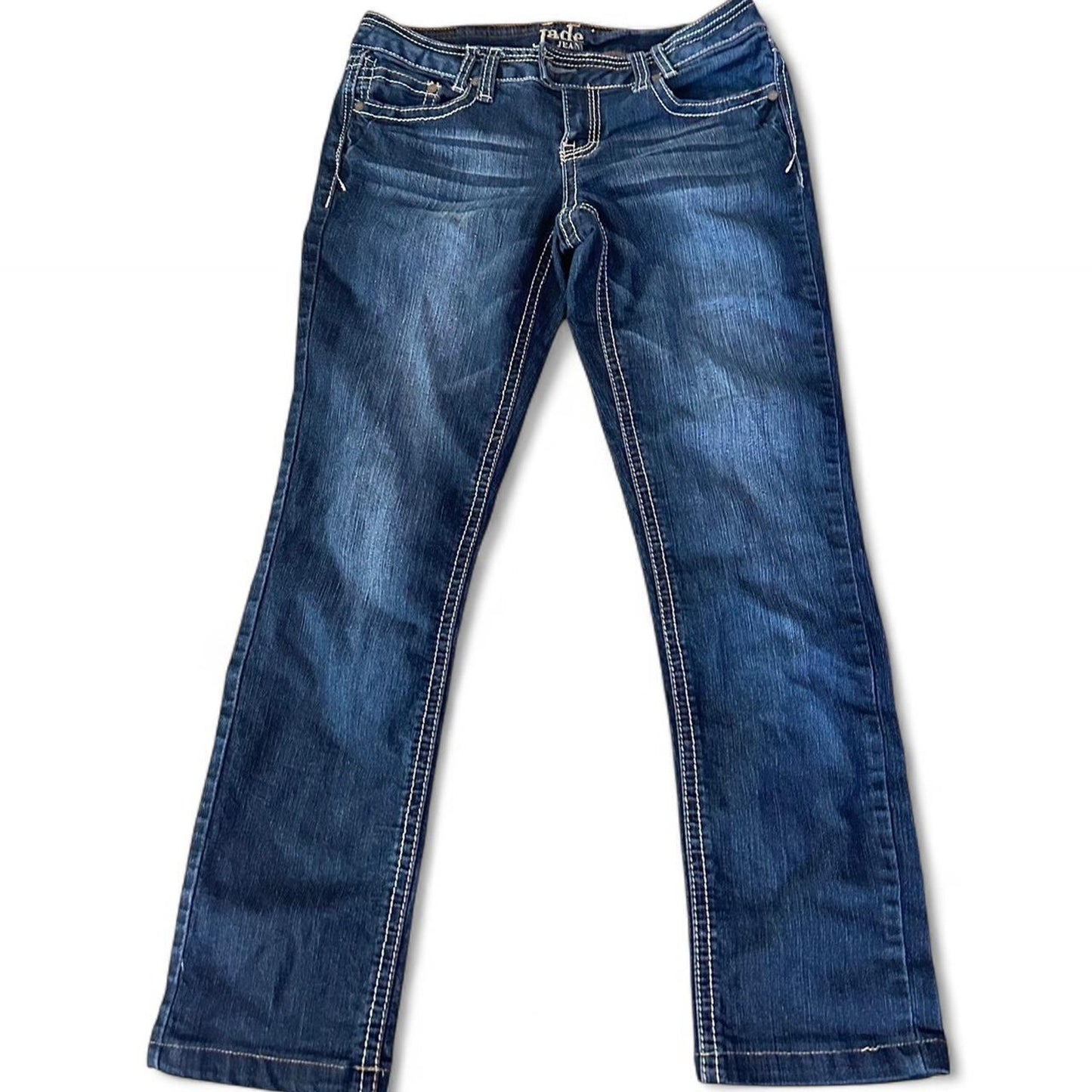 Jade Jeans Y2K Low Rise Bootcut Blue Jeans - Size 9/10