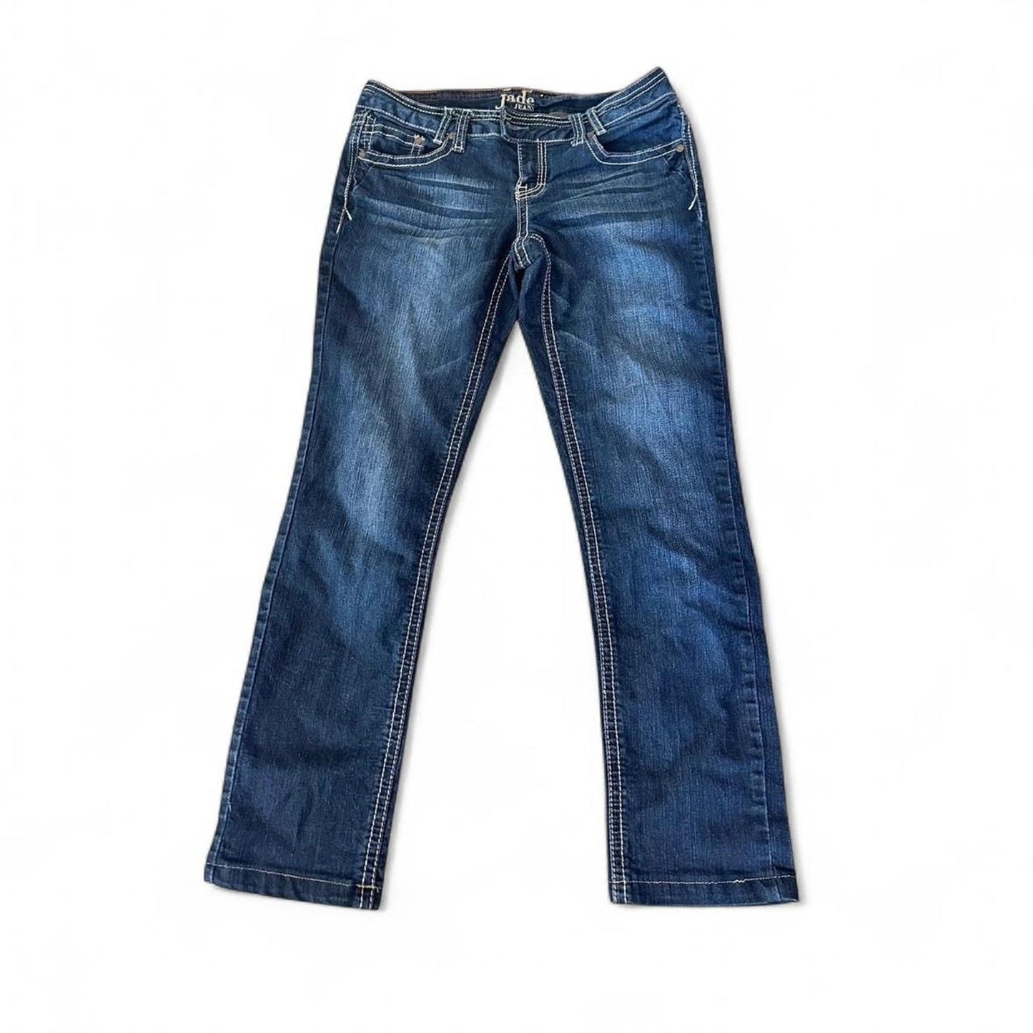 Jade Jeans Y2K Low Rise Bootcut Blue Jeans - Size 9/10